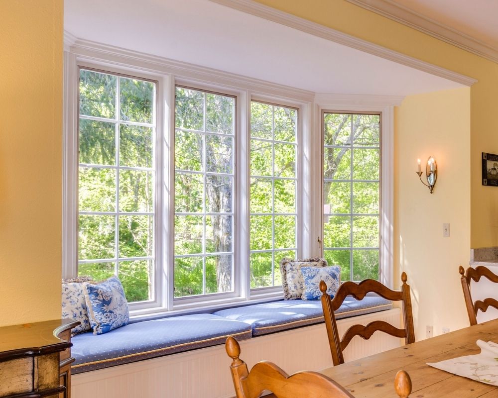 What are options for bay windows