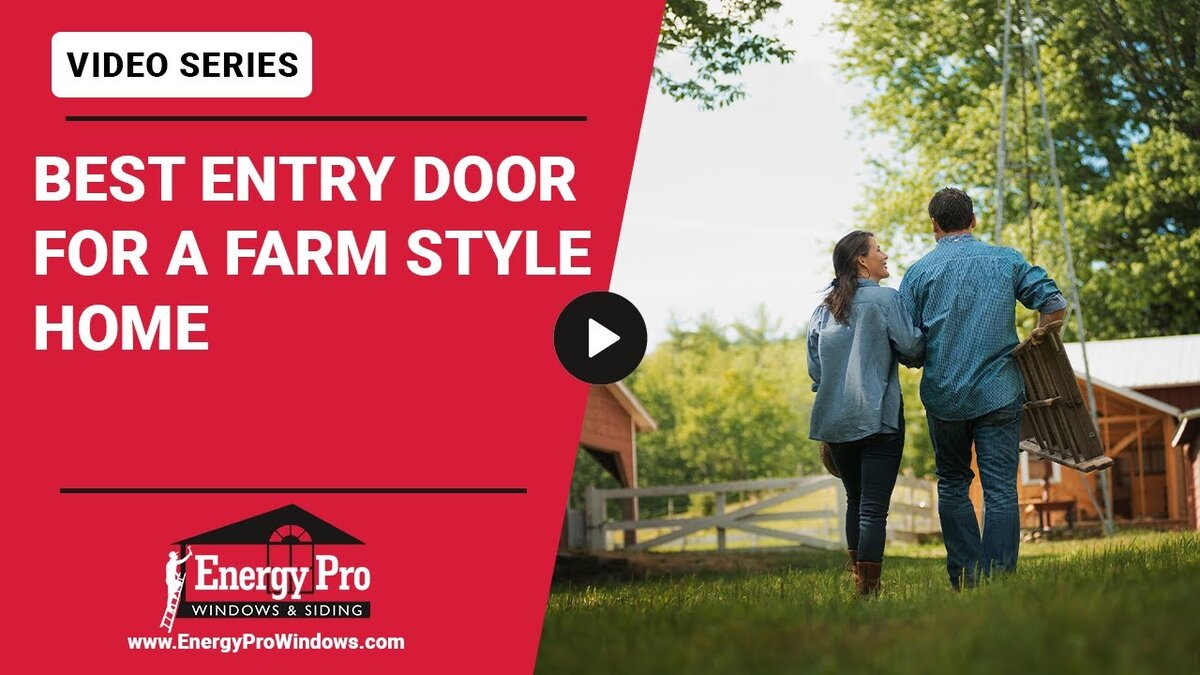 entry door for a farm style home