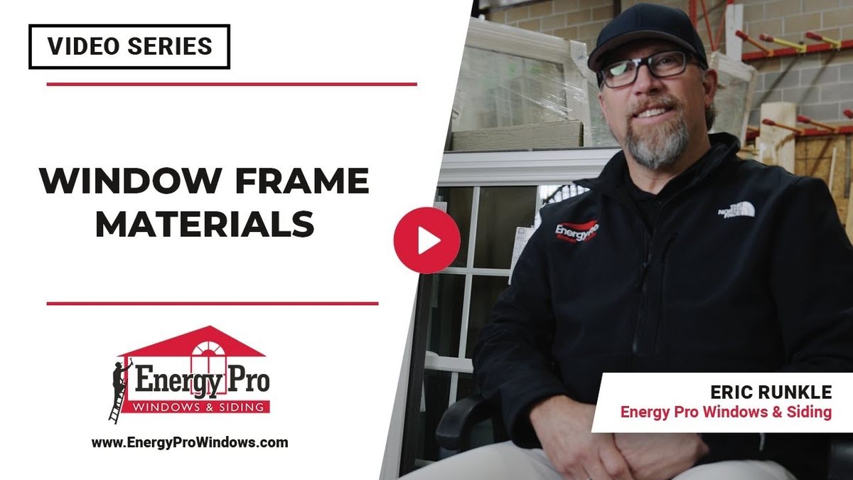 window frame materials