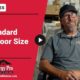 standard front door size