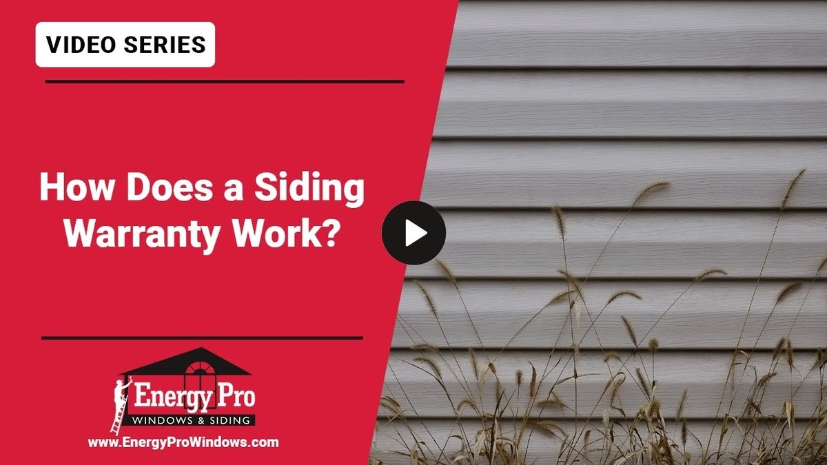 siding warranty